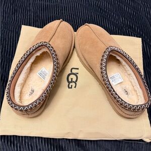UGG Brown Moccasins with Cream Lining